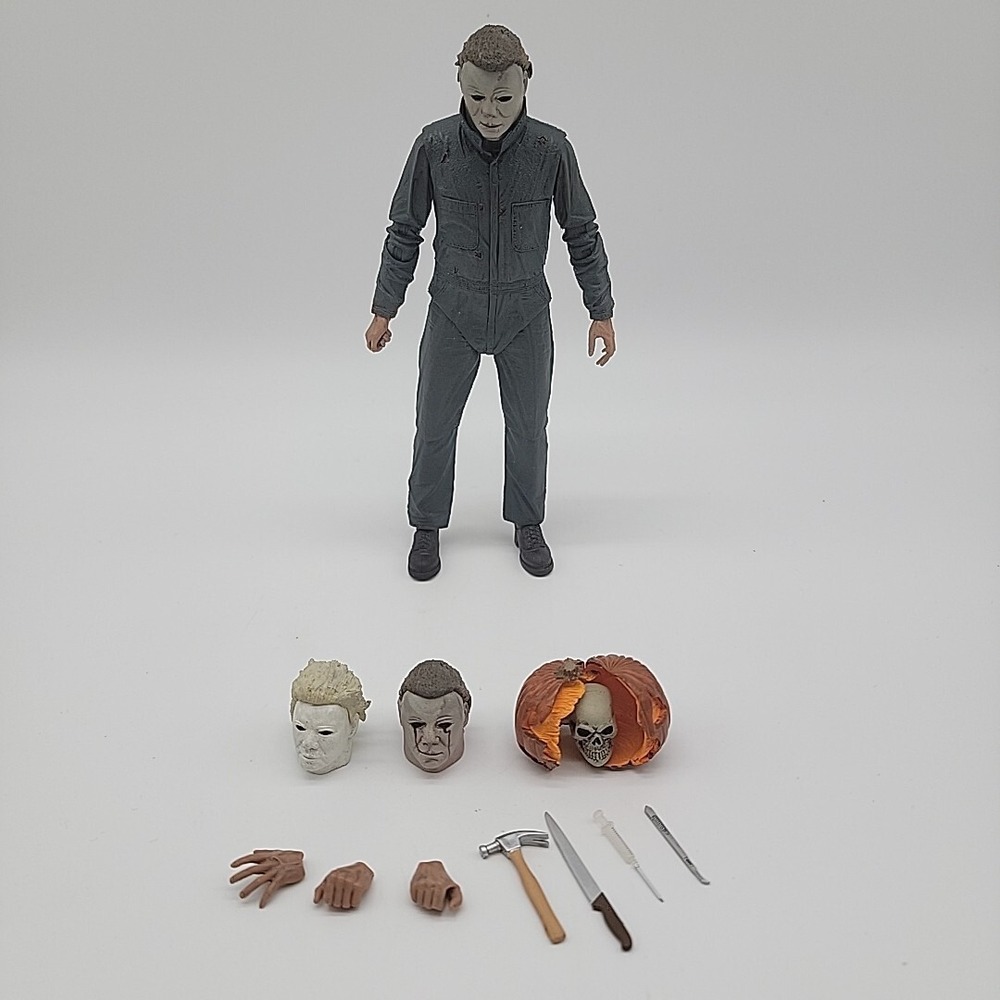 Ultimate Michael Myers Action Figure NECA Halloween II Movie Horror Gore Killer